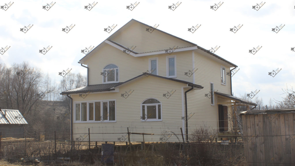 Строимсип, дом из сип панелей, Ступенский район. Ступино.