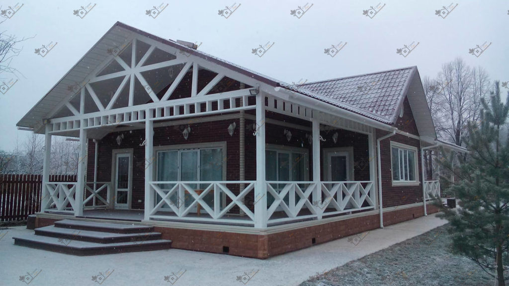 Строимсип, дом из сип панелей, Московская область, Истра.