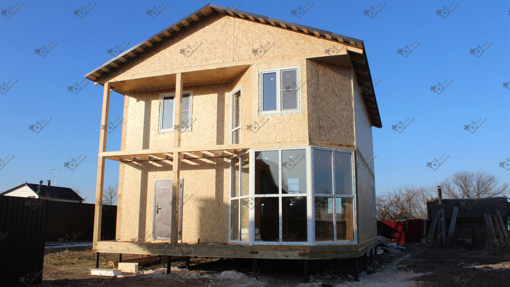 Строимсип, дом из сип панелей, Тверская область, Тверь.