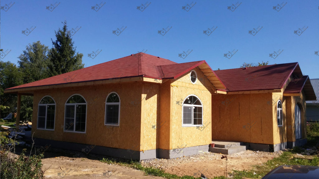 Строимсип, дом из сип панелей, Московская область,