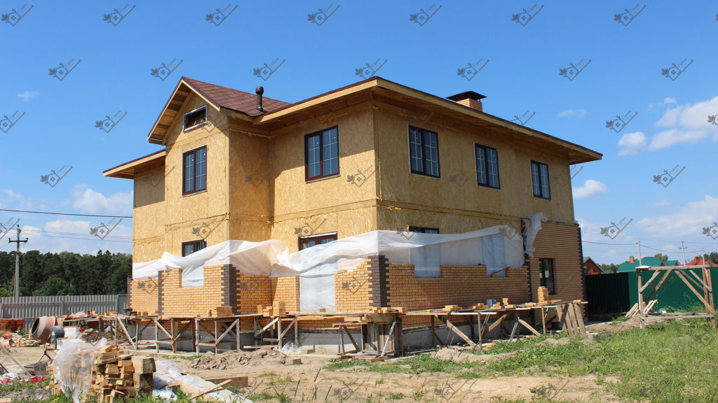 Строимсип, дом из сип панелей, Московская область,