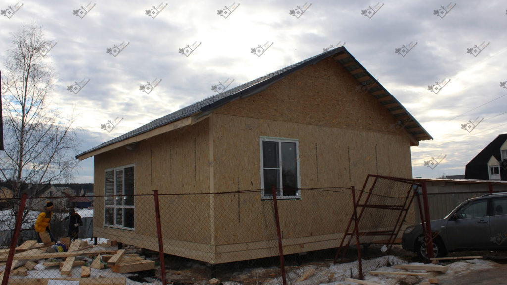 Строимсип, дом из сип панелей, Московская область,