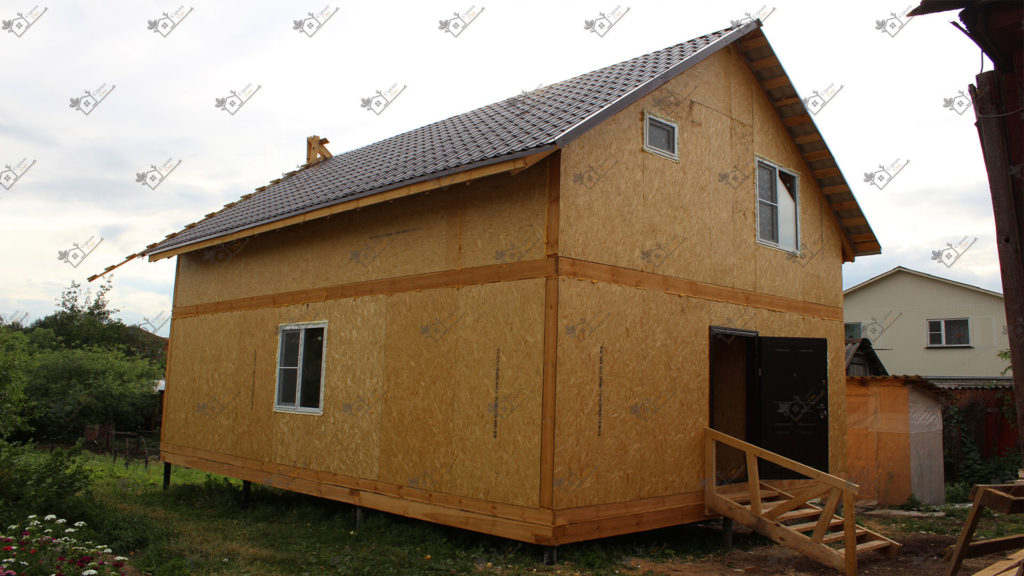 Строимсип, дом из сип панелей, Московская область,