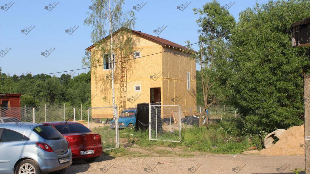 Строимсип, дом из сип панелей, Московская область,