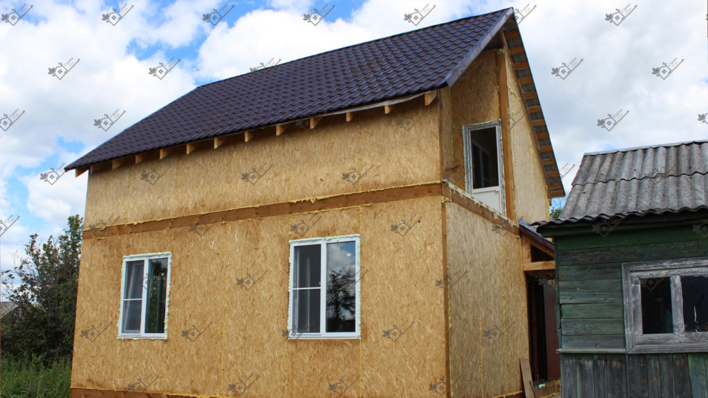 Строимсип, дом из сип панелей, Московская область,