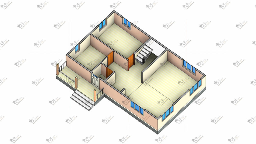 Строимсип, дом из сип панелей, Проект дома из сип панелей до 100м2