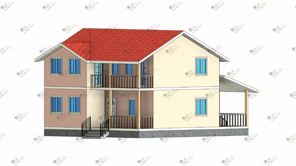 Строимсип, дом из сип панелей, Проект дома из сип панелей до 200м2