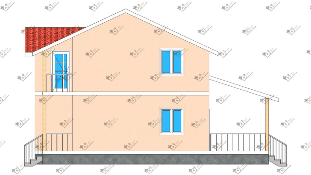 Строимсип, дом из сип панелей, Проект дома из сип панелей до 200м2
