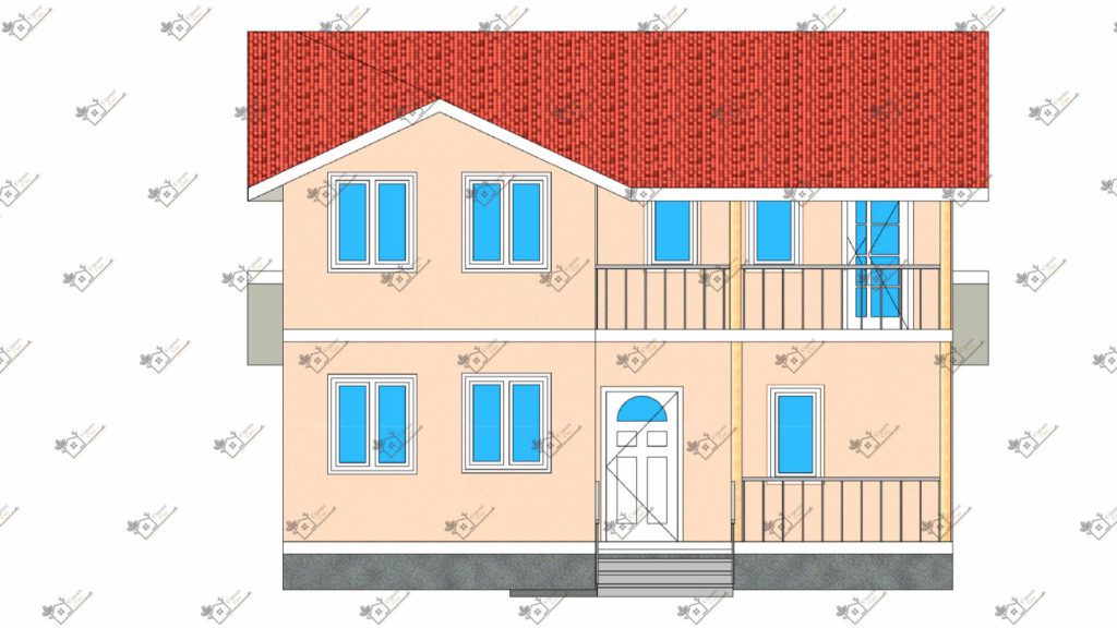 Строимсип, дом из сип панелей, Проект дома из сип панелей до 200м2