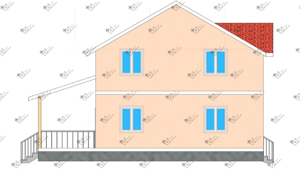 Строимсип, дом из сип панелей, Проект дома из сип панелей до 200м2