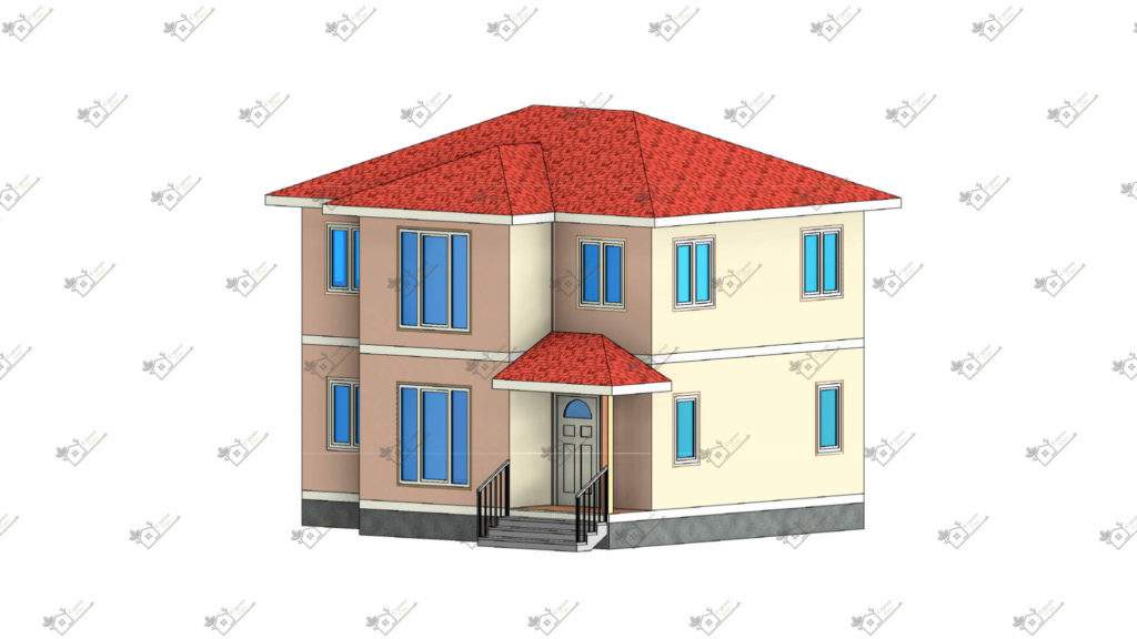 Строимсип, дом из сип панелей, Проект дома из сип панелей до 150м2