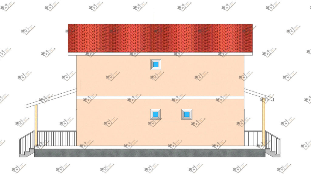 Строимсип, дом из сип панелей, Проект дома из сип панелей до 150м2