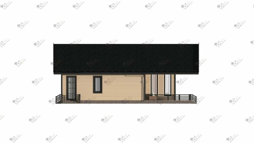 Строимсип, дом из сип панелей, Проект дома из сип панелей более 200м2