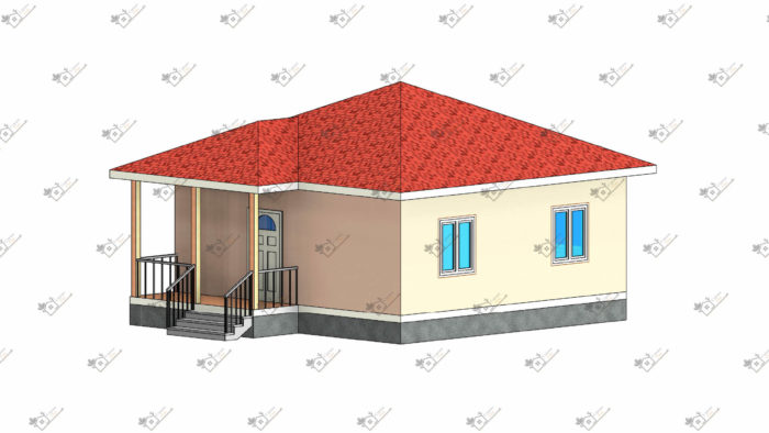 Строимсип, дом из сип панелей, Проект дома из сип панелей до 100м2