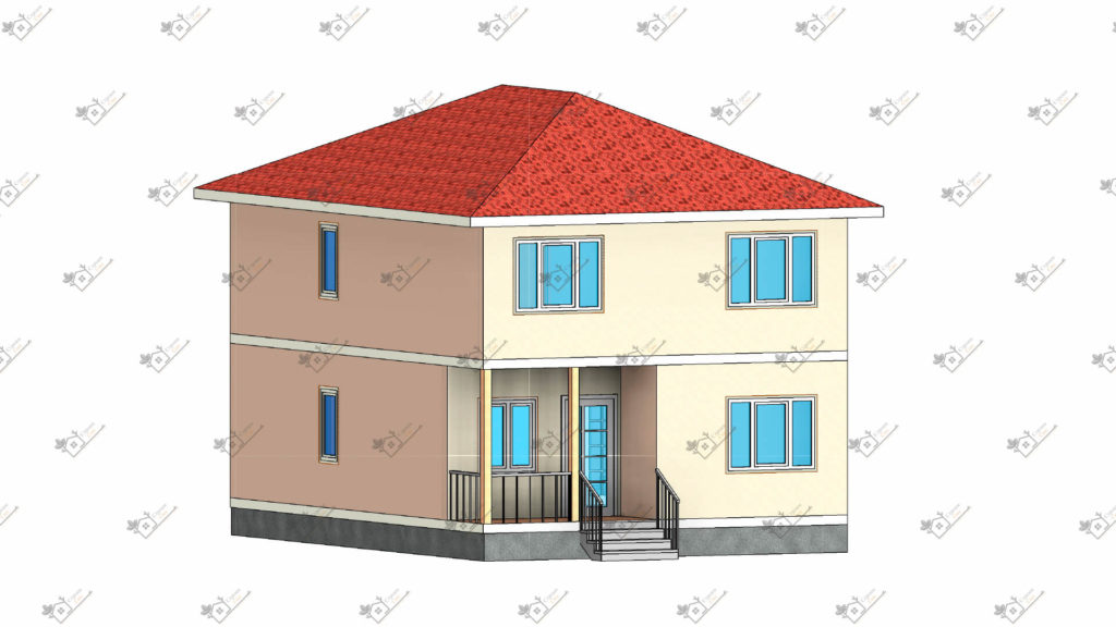 Строимсип, дом из сип панелей, Проект дома из сип панелей до 200м2