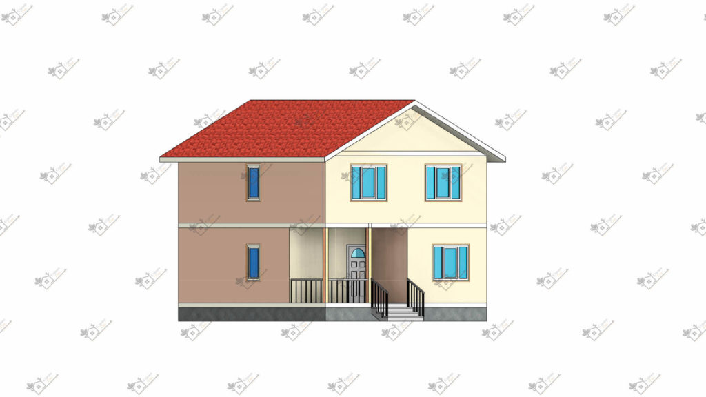 Строимсип, дом из сип панелей, Проект дома из сип панелей до 150м2