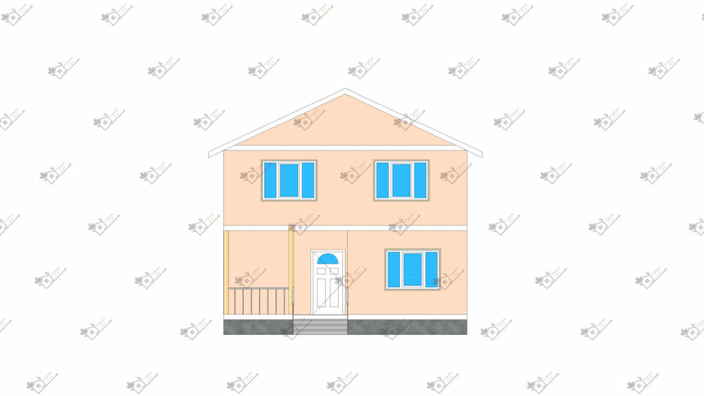 Строимсип, дом из сип панелей, Проект дома из сип панелей до 150м2