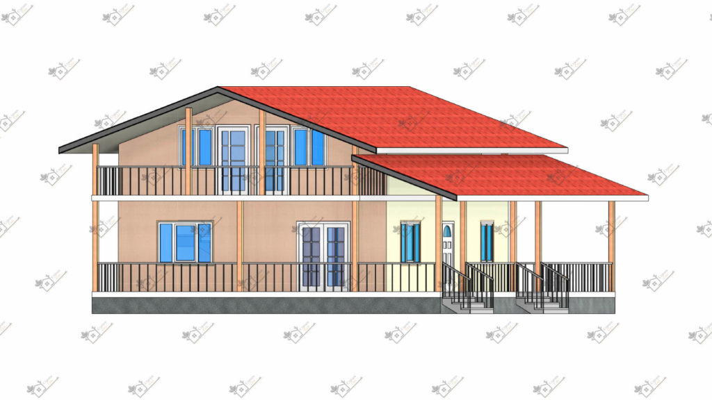 Строимсип, дом из сип панелей, Проект дома из сип панелей до 200м2