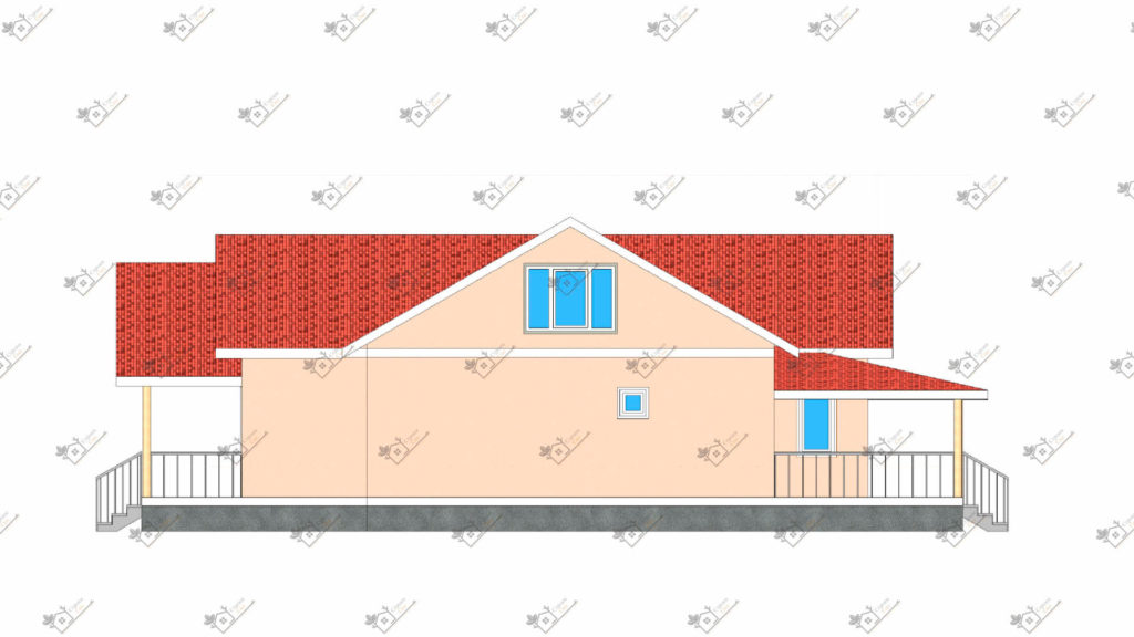 Строимсип, дом из сип панелей, Проект дома из сип панелей 200м2 и более