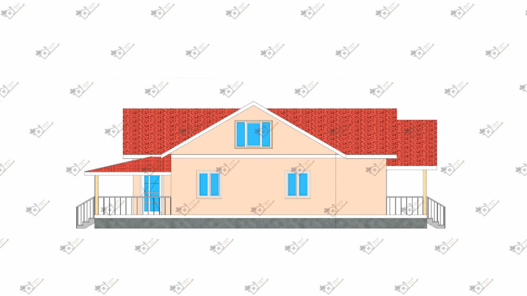 Строимсип, дом из сип панелей, Проект дома из сип панелей 200м2 и более