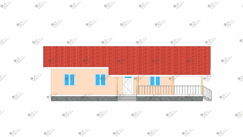 Строимсип, дом из сип панелей, Проект дома из сип панелей до 100м2