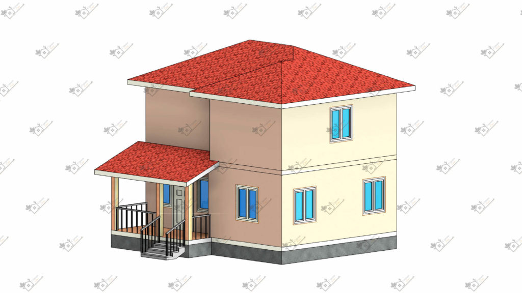 Строимсип, дом из сип панелей, Проект дома из сип панелей до 100м2