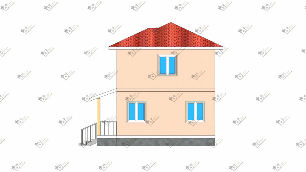 Строимсип, дом из сип панелей, Проект дома из сип панелей до 100м2