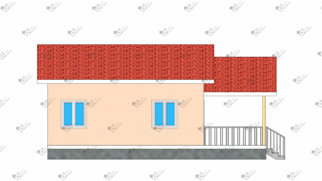 Строимсип, дом из сип панелей, Проект дома из сип панелей до 70м2