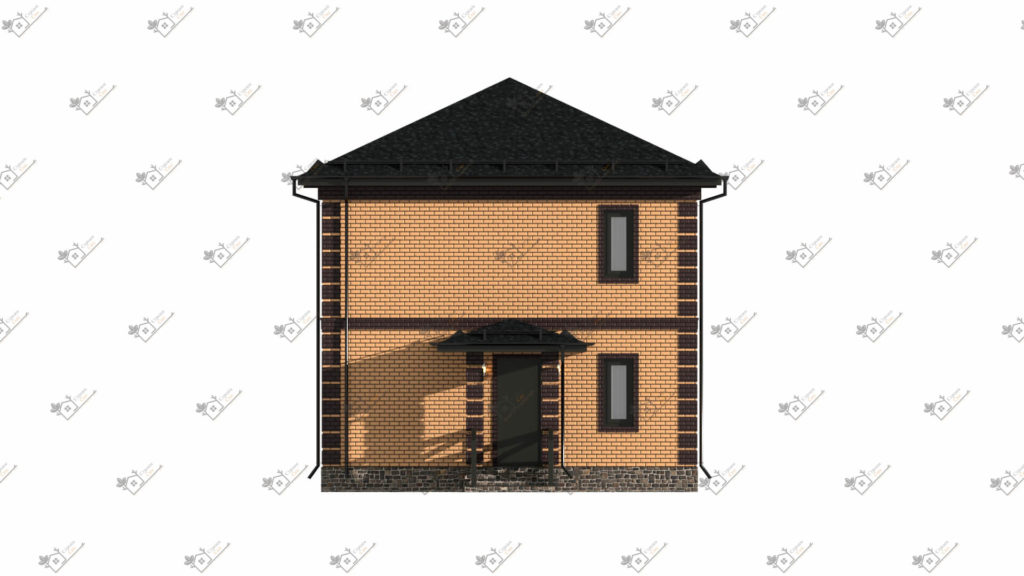 Строимсип, дом из сип панелей, Проект дома из сип панелей до 150м2