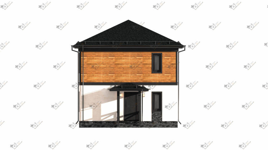 Строимсип, дом из сип панелей, Проект дома из сип панелей до 150м2