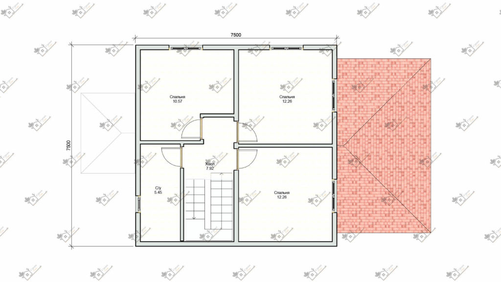 Строимсип, дом из сип панелей, Проект дома из сип панелей до 150м2