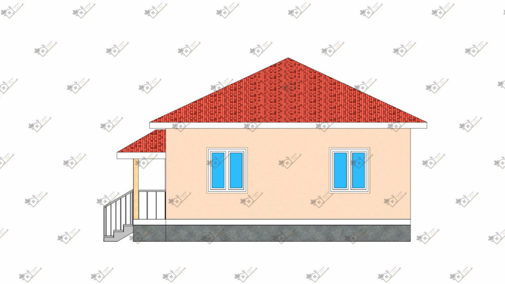 Строимсип, дом из сип панелей, Проект дома из сип панелей до 70м2