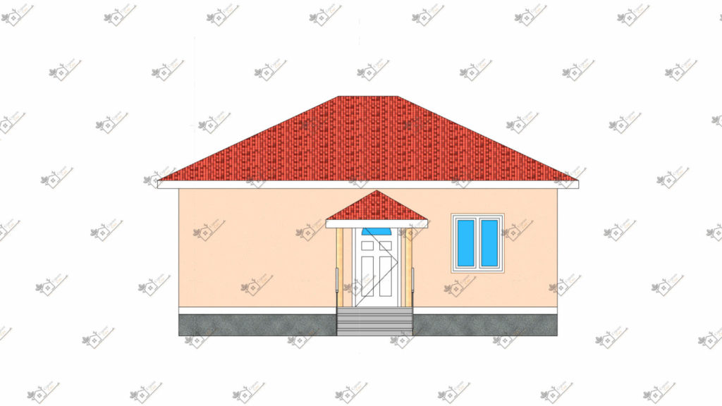 Строимсип, дом из сип панелей, Проект дома из сип панелей до 70м2