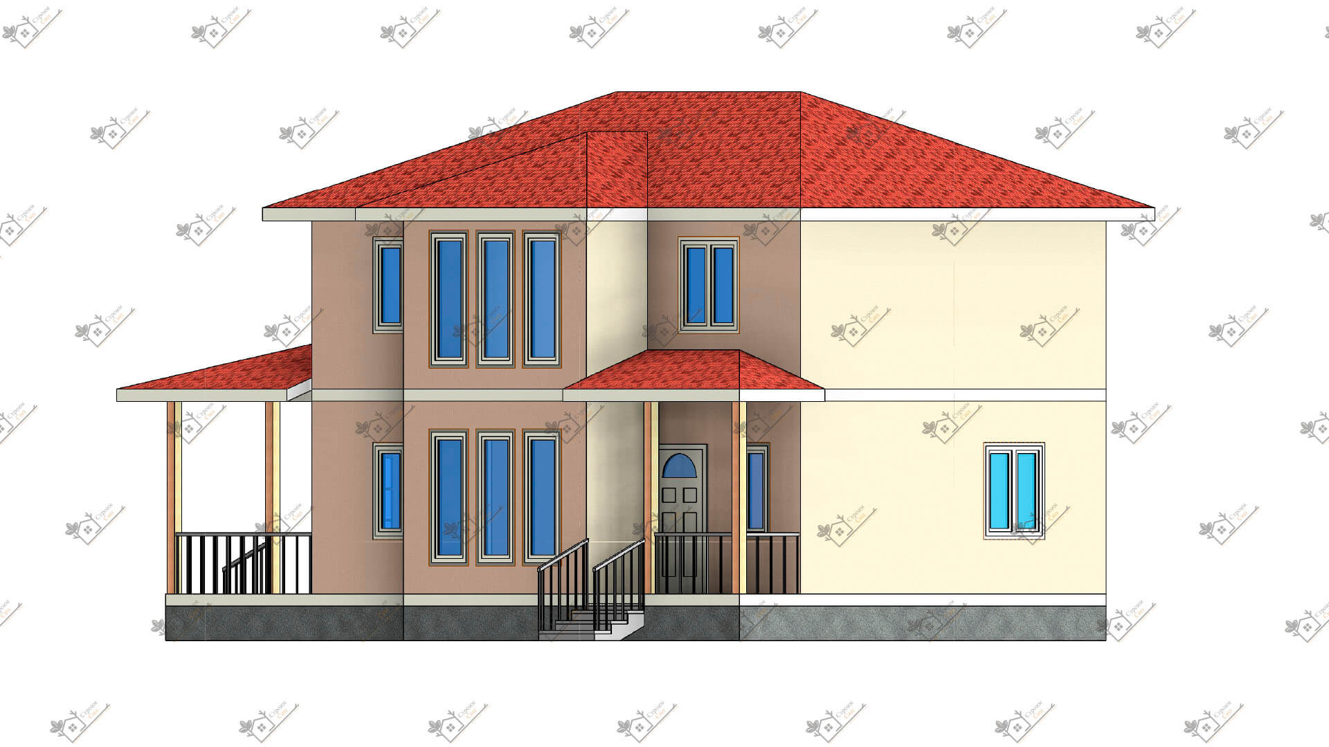 Строимсип.рф, дом из сип, сип панель, проект Мариетта, Проекты из сип