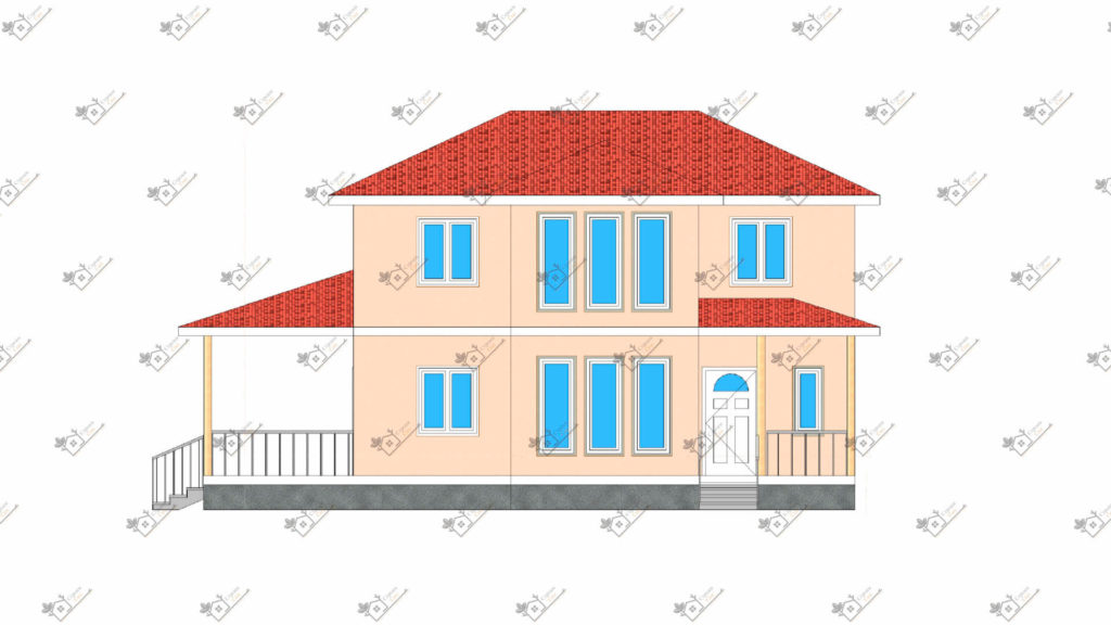 Строимсип, дом из сип панелей, Проект дома из сип панелей до 150м2