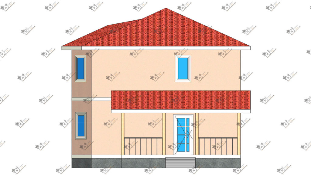 Строимсип, дом из сип панелей, Проект дома из сип панелей до 150м2
