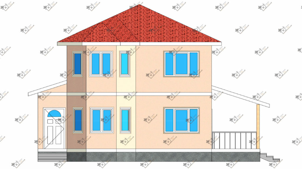 Строимсип, дом из сип панелей, Проект дома из сип панелей до 150м2