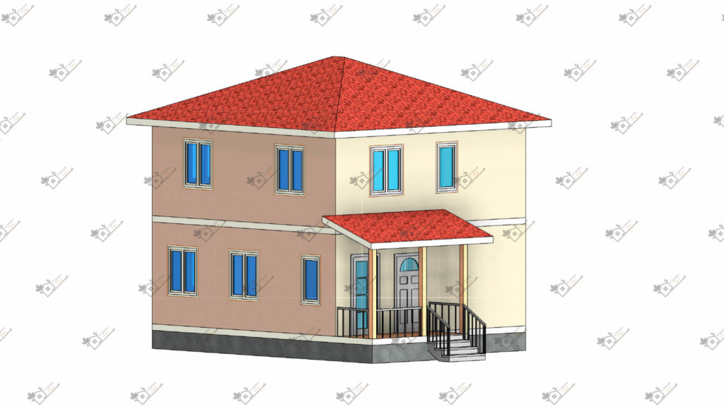 Строимсип, дом из сип панелей, Проект дома из сип панелей до 150м2