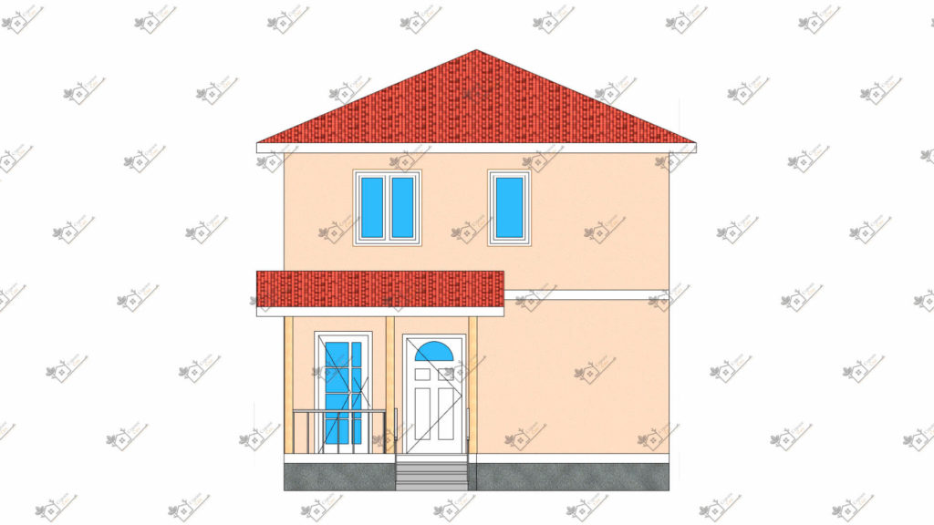 Строимсип, дом из сип панелей, Проект дома из сип панелей до 150м2