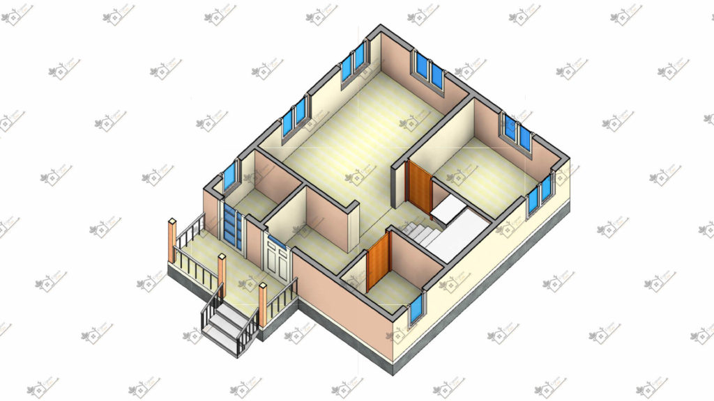 Строимсип, дом из сип панелей, Проект дома из сип панелей до 150м2