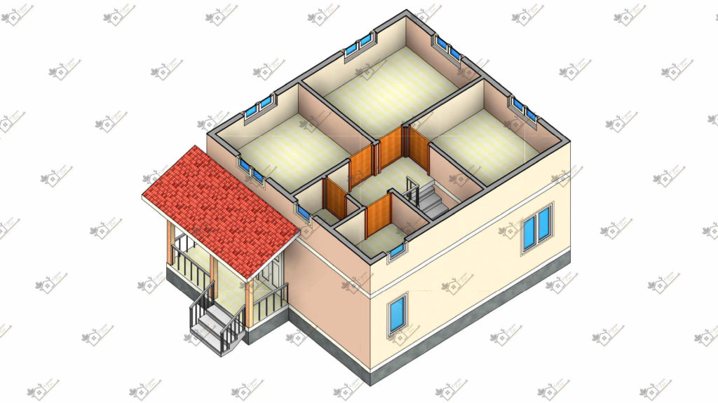 Строимсип, дом из сип панелей, Проект дома из сип панелей до 150м2