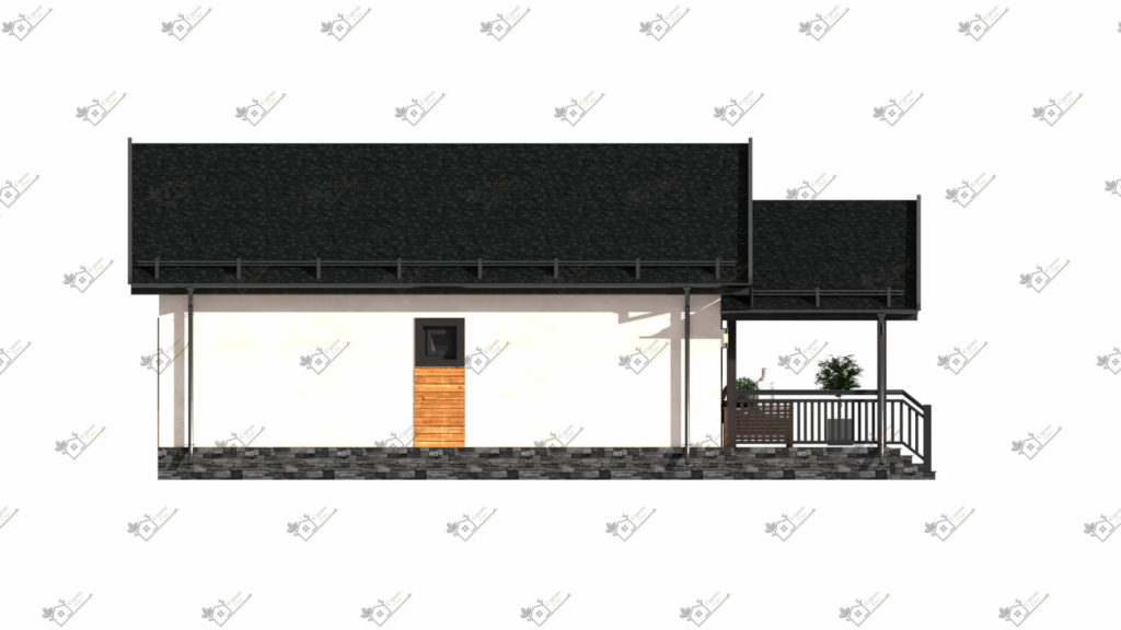 Строимсип, дом из сип панелей, Проект дома из сип панелей до 100м2