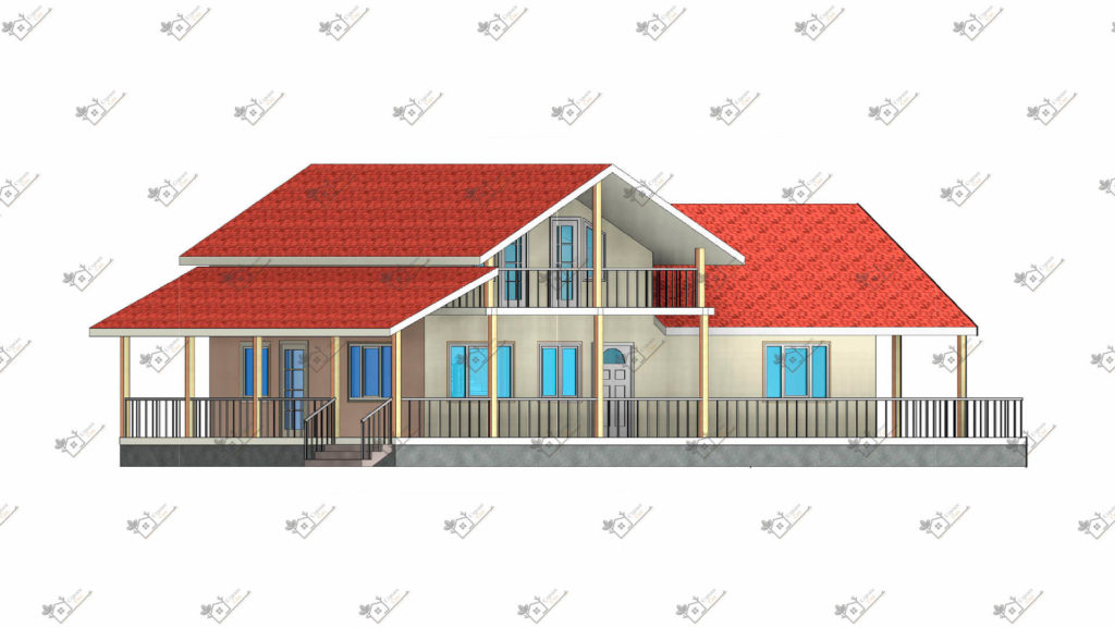 Строимсип, дом из сип панелей, Проект дома из сип панелей до 200м2