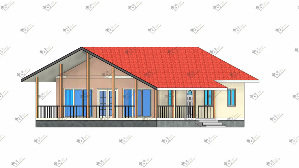 Строимсип, дом из сип панелей, Проект дома из сип панелей до 150м2