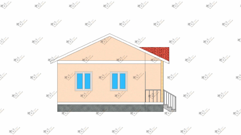 Строимсип, дом из сип панелей, Проект дома из сип панелей до 70м2