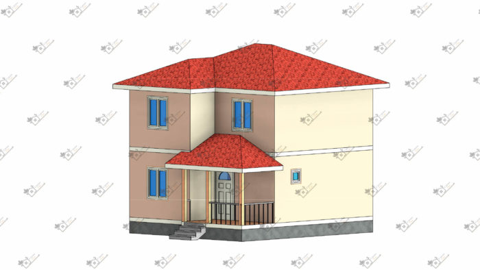 Строимсип, дом из сип панелей, Проект дома из сип панелей до 150м2