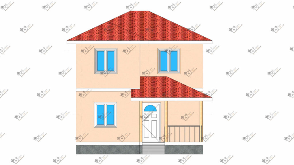 Строимсип, дом из сип панелей, Проект дома из сип панелей до 150м2