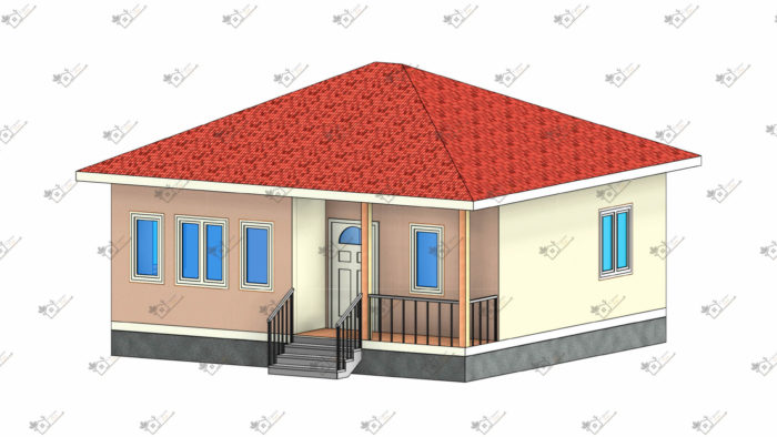 Строимсип, дом из сип панелей, Проект дома из сип панелей до 100м2