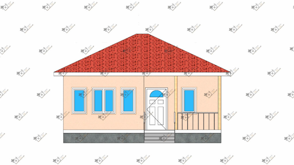 Строимсип, дом из сип панелей, Проект дома из сип панелей до 100м2