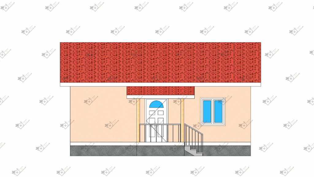 Строимсип, дом из сип панелей, Проект дома из сип панелей до 70м2